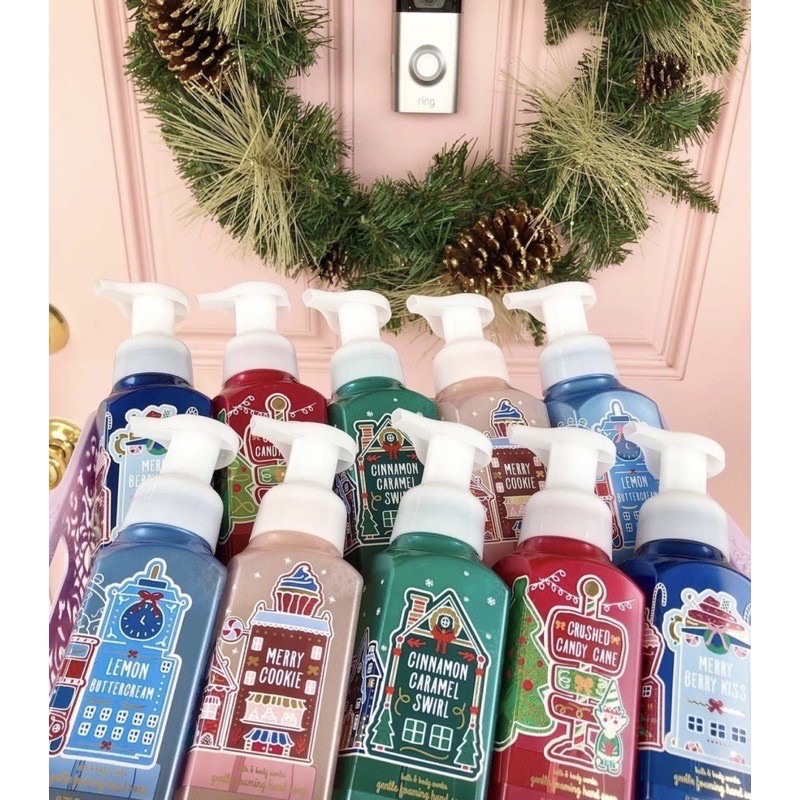 Set 3/4 สบู่โฟมล้างมือ Bath&Body Works foaming hand soap 259 ml.