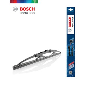 Bosch ใบปัดน้ำฝน รุ่น Advantage (U-Hook) คุณภาพสูง ติดตั้งง่าย ปัดสะอาด ( ใบปัดคู่ แถมฟรี 3M น้ำยาล้างรถ )