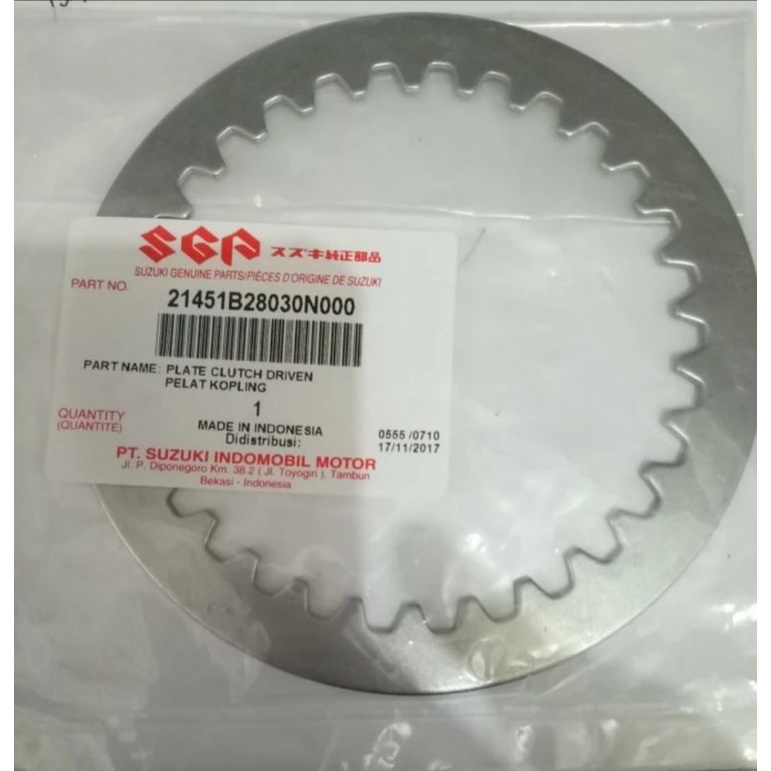 จานคลัทช์ SUZUKI SATRIA FU150 FU 150 ORIGINAL SGP