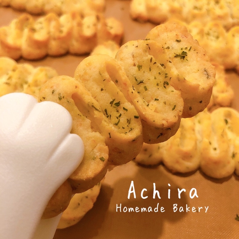 Achira Garlic Parmesan Cheese Cookies คุ้กกี้กระเทียมพาเมซานชีส