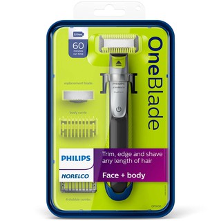 Philips : PILQP2630* เครื่องโกนหนวดไฟฟ้า Philips Norelco OneBlade Face + Body Shaver