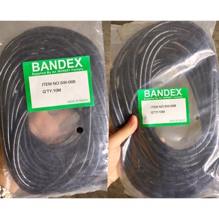 ไส้ไก่ พันสายไฟ BANDEX SW-06B 10 เมตร(สีดำ)