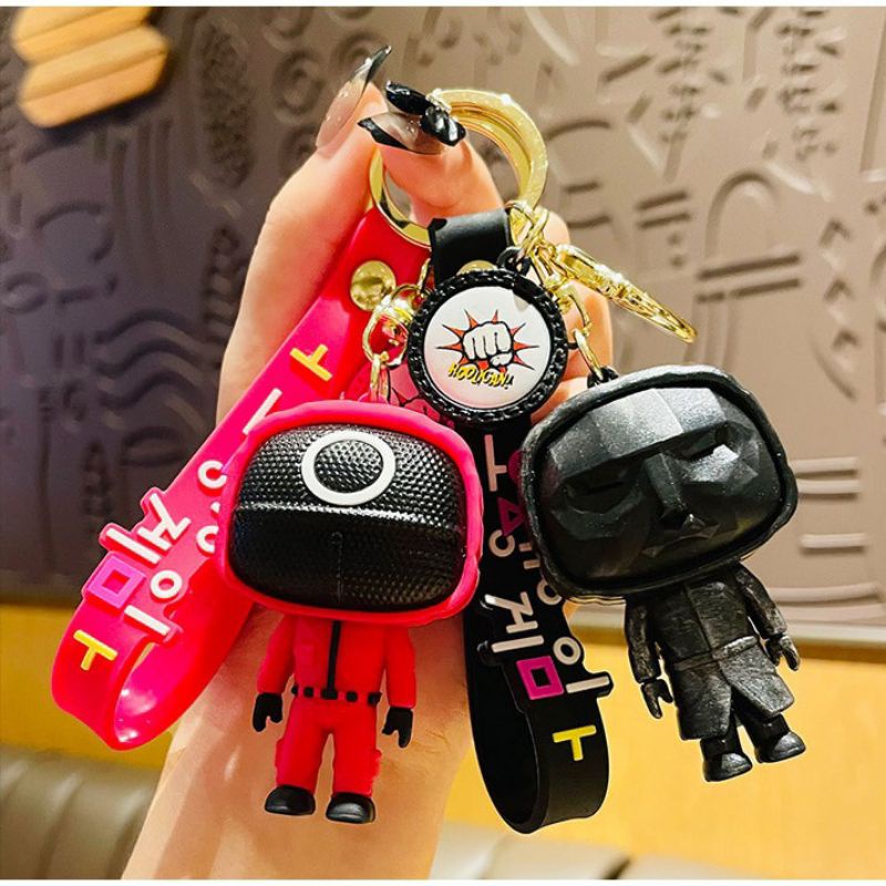 🐙 พวงกุญแจ Squid Game  🐙