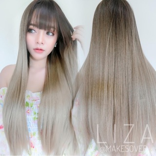 ZAZA LIZA วิกผมยาวสีลิซ่าสวยมาก