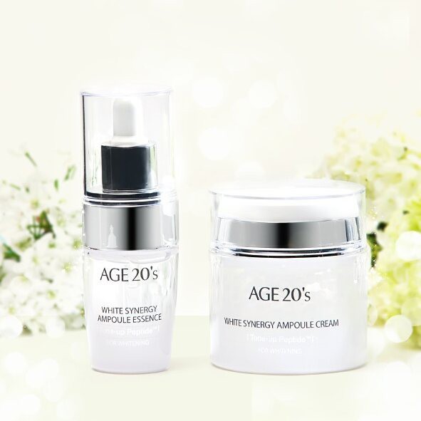 AGE 20's ครีมบำรุงผิวหน้าจากเกาหลี White synergy ampoule essence