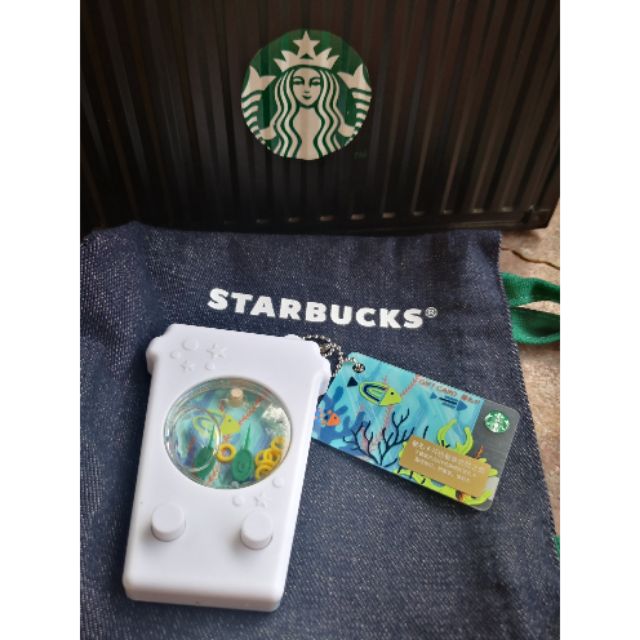 2018 New Starbucks China Mini SeaWorld SVC Gift Card Set