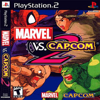 แผ่นเกมส์ PS2 (คุณภาพ) Marvel vs Capcom 2