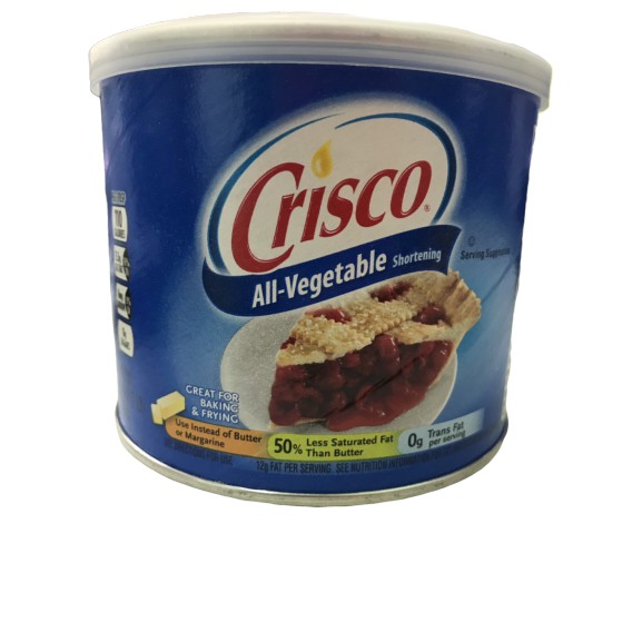 ไขมันพืชผสม ตรา crisco น้ำหนัก 453 g.