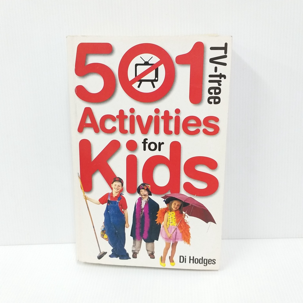 501 TV-free Activities for Kids หนังสือภาษาอังกฤษ มือสอง non-fiction หนังสือความรู้ คู่มือทำกิจกรรมสำหรับเด็ก ปกอ่อนหนา