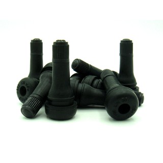 10 ตัว จุ๊ปลมยางมาตราฐาน TR413 Tire Valve (Made in Taiwan)