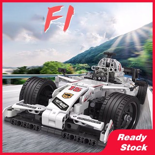 1586PCS คลิก 919 Porsche Racing Endurance รุ่น Building Block รีโมทคอนโทรลรถของเล่นรถพร้อมเครื่องยนต์ Mount Boy วันเกิดของขวัญใช้งานร่วมกับ Lego Cool C61016-Motor