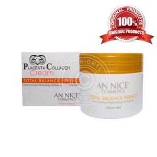 ครีมรกแกะ AN NICE Placenta Collagen Cream..ล๊อตใหม่ล่าสุด.. หมดอายุ 2025 สูตรพิเศษ เพิ่มความกระชับ ขาว กระจ่างใส