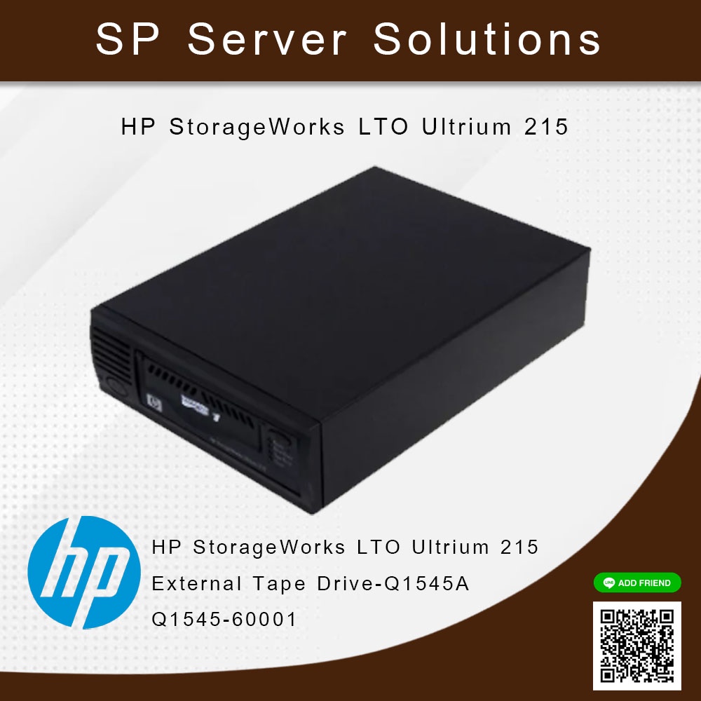 HP StorageWorks LTO Ultrium 215 External Tape Drive-Q1545A Q1545-60001