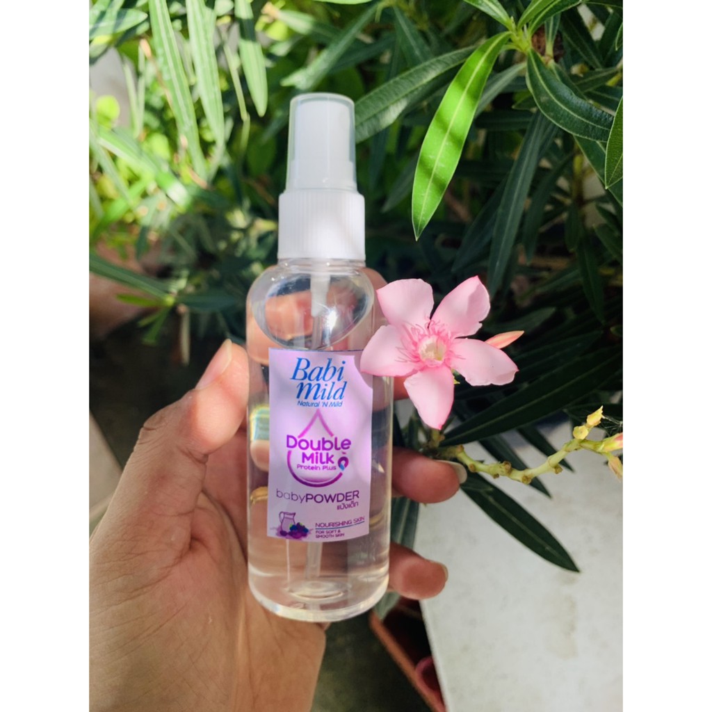 น้ำหอมแนวกลิ่นแป้ง (เบบี้มายด์ ม่วง) ขนาด 100ml. หอมนาน 4-6 ชม.