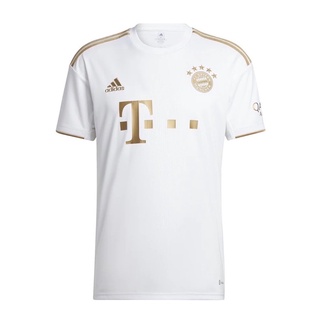 เสื้อกีฬาแขนสั้น ลายทีม Bayern Munich 2022 23 ชุดเยือน สําหรับผู้ชาย