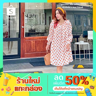 ชุดเดรสลายหัวใจ VINTAGE MINI HEART DRESS  DuoEleven(official)