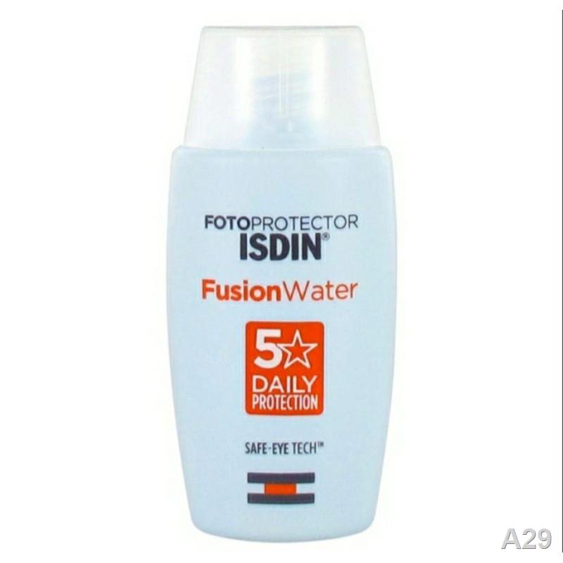 Isdin Fotoprotector fusionwater spf 50+ (พร้อมส่ง)
