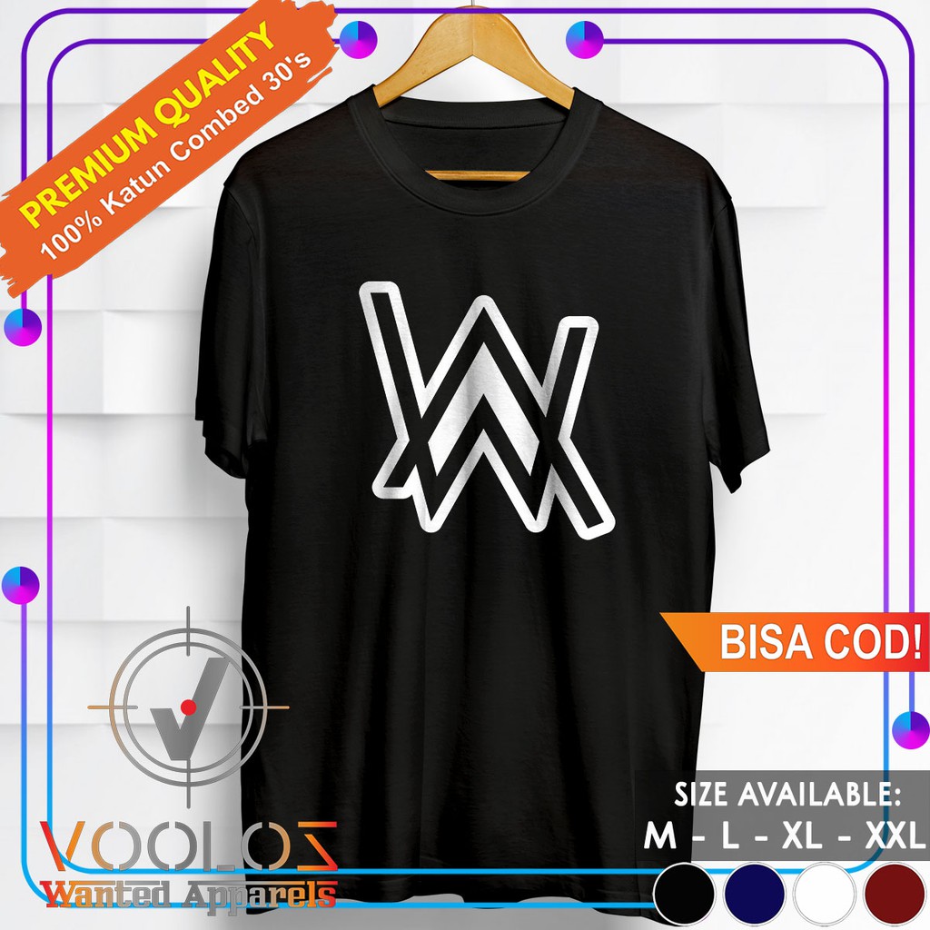 เสื้อยืด พิมพ์ลาย Alan Walker Music