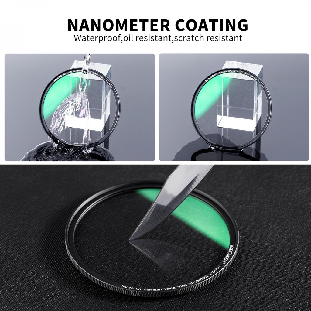 K&F Nano-X Magnetic Black Mist 1/4, 1/8 Filter รับประกันศูนย์ไทย 2 ปี