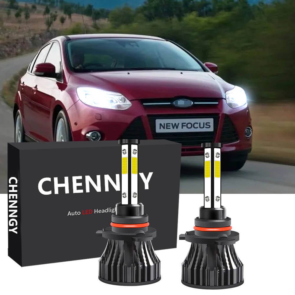 สําหรับ Ford Focus MK3 ปี 2011 - 2018 (โคมไฟหัว) - หลอดไฟหน้า LED Low Beam 12-32V 6000K สีขาวสว่าง (1 คู่)