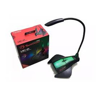 MARVO MIC-01 ไมค์ USB ไฟ RGB