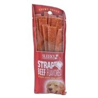 🔥ยอดนิยม!! สลิคกี้ ขนมสุนัขแบบแผ่น รสเนื้อ 50 กรัม Sleeky Dog snack Tasty Treat sheet (Chewy) beef (50g)