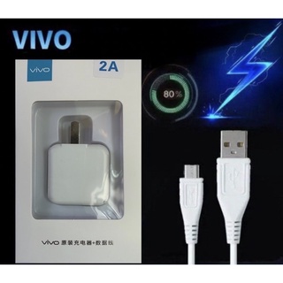 พร้อมส่งจากไทย ชาร์จViVo 5V2Aพร้อมสายdata adapter vivo+data