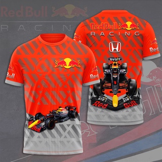 ใหม่ เสื้อยืดลําลอง แขนสั้น คอกลม พิมพ์ลาย Red Bull Racing Teams โอเวอร์ไซซ์ แฟชั่นฤดูร้อน สําหรับผู้ชาย ผู้หญิง เหมาะกับการเล่นกีฬา 2022