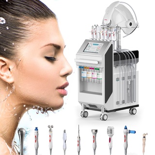 M10 in 1 Facial Oxygen Therapy Machine Facial Rejuvenation Cleansing Pigment Removal Skin Firming Machine TZSD