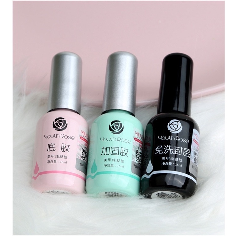 “ Youth rose “ Base Top Hard gel สินค้าตัวท๊อปการันตีโดยช่างทำเล็บชั้นนำทั่วไป ขนาด 15ml. (สินค้าของแท้แน่นอน 100% ) รูปที่ 8