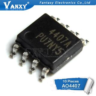 10PCS AO4407 SOP8 AO4407A SOP AO4407AL SOP-8 new MOS FET transistor