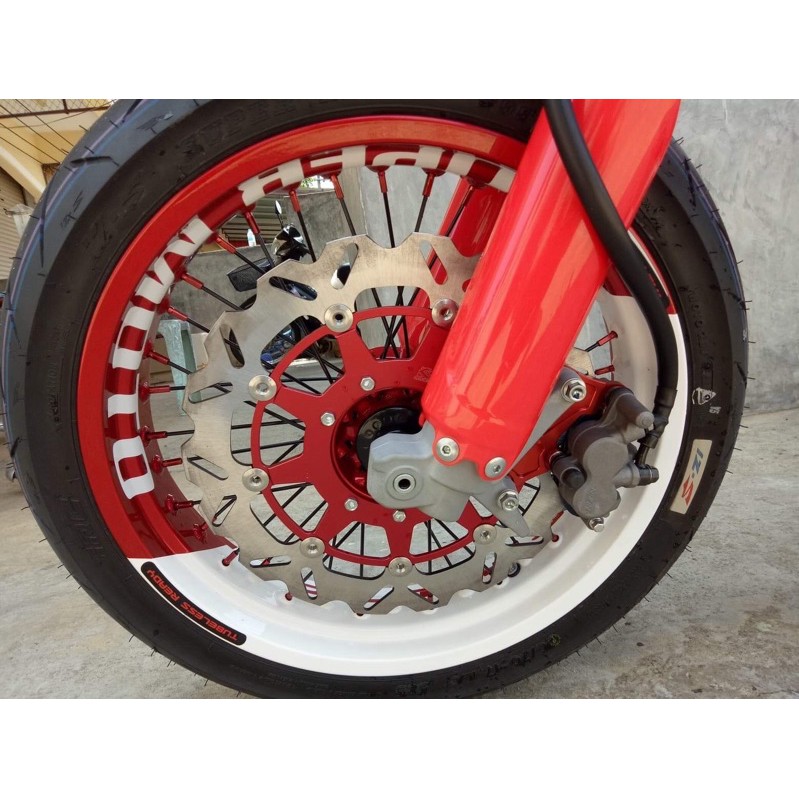 ขาจับจานเบรคแต่ง CRF 320mm ราคา ถูกที่สุด ดีลบีเคเค แกลเลอรีภาพที่ 3