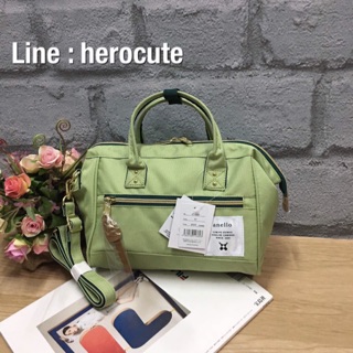 ANELLO POLYESTER CANVAS MINI BOSTON BAG ส่งฟรีEMS