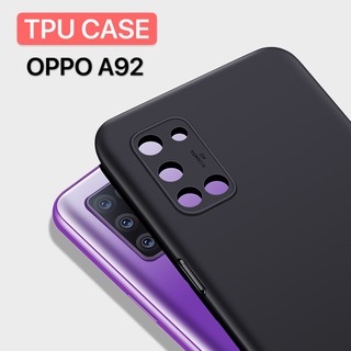 TPU CASE เคสออฟโป้ OPPO A52 / A92 เคสซิลิโคน เคสนิ่ม สวยและบางมาก เคสสีดํา Oppo a92 / a52 [พร้อมส่งจากไทย]