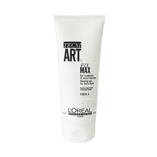 Loreal Techi Art - Fix Max gel 200ml เจลจัดแต่งทรงผม เพื่อความอยู่ทรงถึงขึดสุด อยู่ทรงตลอดวัน