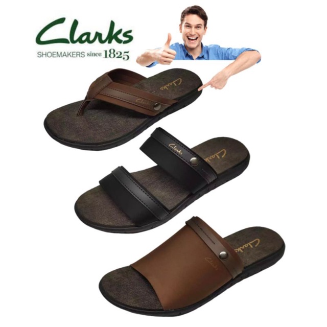 Clarks Men Comfort Sandals / รองเท ้ าแตะ Lelaki Clarks