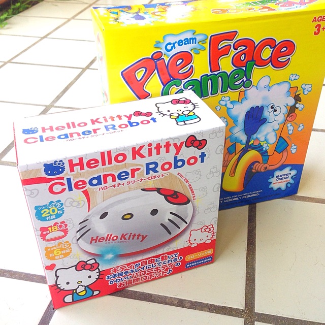 หุ่นยนต์ทำความสะอาด&pie face