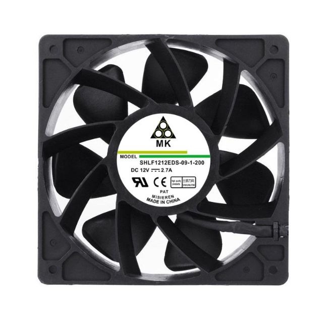 6000rpm 2.7A ผู้ขาย Antminer S9 T9 A3 พัดลม