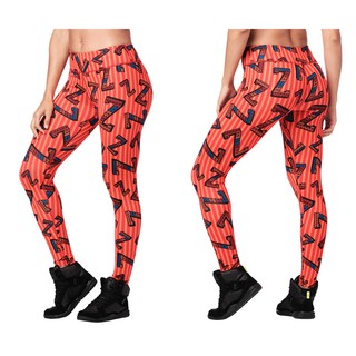 Zumba Dance Tribe Perfect Ankle Leggings (กางเกงเลคกิ้งออกกำลังกายซุมบ้าและโยคะ)