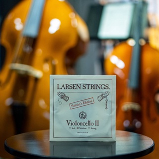 สายเชลโล่ Larsen Cello II-D Medium Soloist สต๊อคใหม่ ผลิตในเด็นมาร์ก แท้ 100%