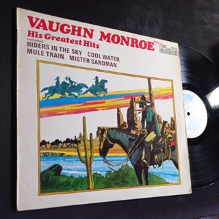 แผ่นเสียง 12 นิ้ว รวมเพลงฮิต VAUGHN MONROE greatest Hits ทดลองฟังได้ครับ