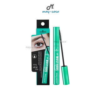 ถูก/แท้/ส่งฟรี มาสคาร่า ODBO Must Have Skinny Mascara ปัดขนตา หัวสลิม ขนตางอน ขนตาเด้ง ขนตายาว กันน้ำ ติดทน