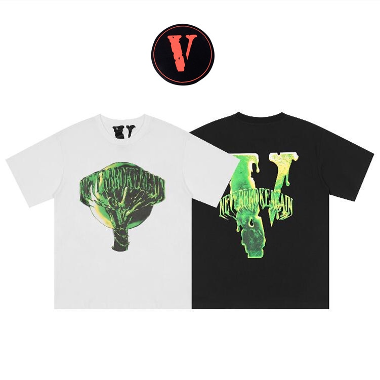 3529 vlone เสื้อยืดแฟชั่นผู้ชาย xl