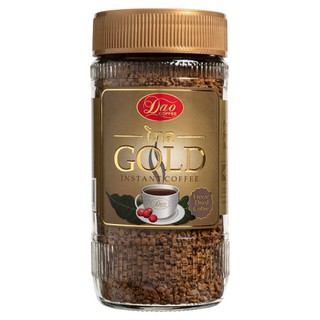 🔥แนะนำ!! ดาว คอฟฟี่ โกลด์ กาแฟสำเร็จรูปชนิดผงอาราบิก้าปานกลาง 100กรัม Dow Coffee Gold Instant Coffee Powder Arabica Powd