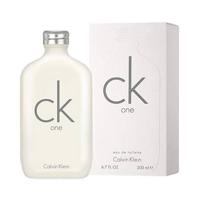 Calvin Klein CK One EDT 100ml/200ml กล่องจริง ของแท้ค่ะ