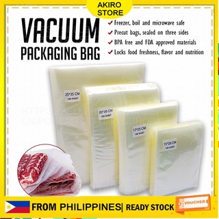 100pcs Vacuum Bag / Vacuum Pouch /Vacuum Sealer | BPA Free, Commercial Grade for Food Storage & Sous