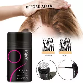 SEVICH ผงไฟเบอร์สําหรับเส้นผม 12g/25g ปกปิดผมบาง เพิ่มวอลลุ่ม
