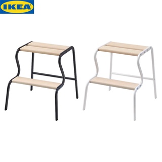 IKEA GRUBBAN กรุบบัน เก้าอี้ 2 ขั้น ผลิตจากไม้เบิร์ชจริง ซึ่งเป็นวัสดุธรรมชาติที่ใช้งานได้ทนทาน น้ำหนักเบา