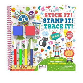 Creatively Cook Kit : Stick It ! Stamp It ! Trace It !