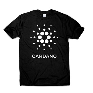 เสื้อยืดลําลอง แขนสั้น พิมพ์ลาย Cardano ADA Cryptocurrency สไตล์คลาสสิก ไม่ซ้ําใคร สําหรับผู้ชาย 817261